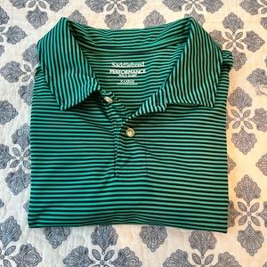 Saddlebred Men’s Striped Polo Shirt